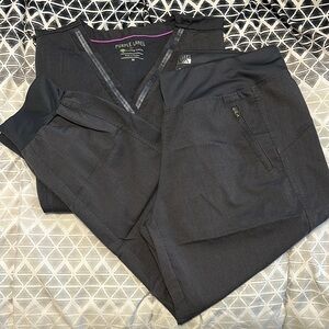 Purple label healing hands scrub set